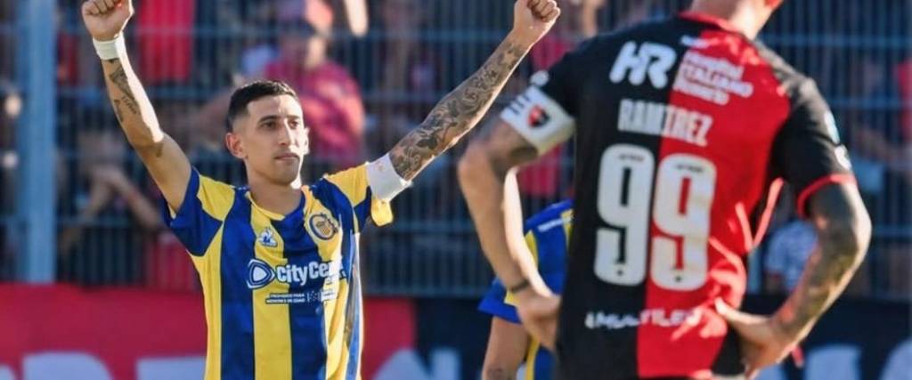 El experimentado jugador, campeón del mundo, anotó uno de los goles en la victoria ante Newell’s.