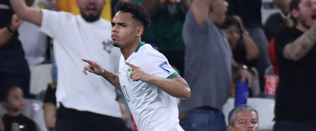 El joven delantero puso el tanto del empate