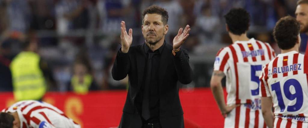 El técnico argentino disputó la final número 11 al mando del Atlético Madrid, perdiendo por quinta vez.