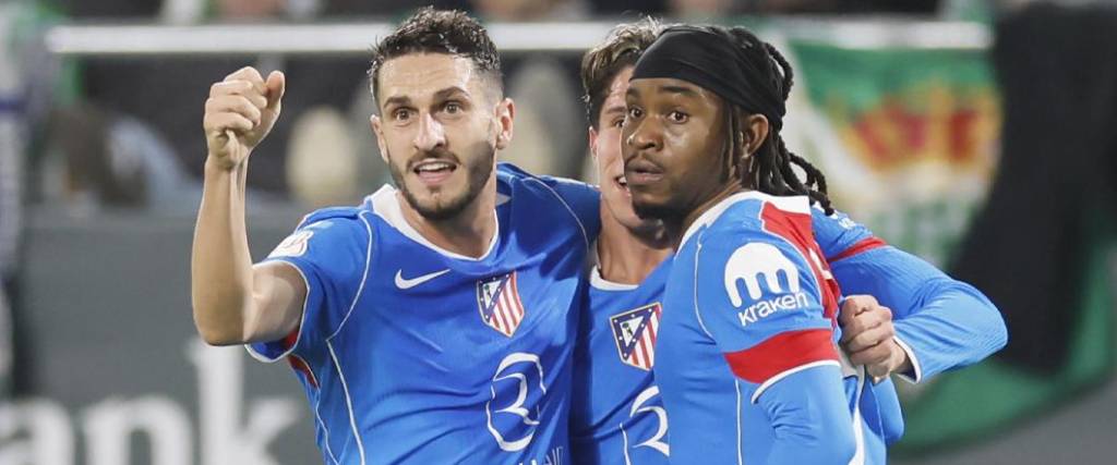 El nigeriano Lookman marcó uno de los goles del Atlético Madrid en su debut con el equipo colchonero.