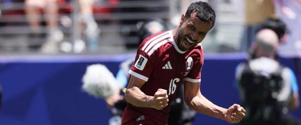 Boualem Khoukhi, jugador de Catar.