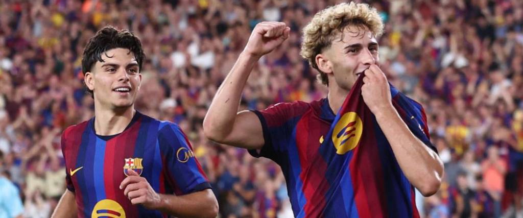 El mediocampista ofensivo Fermín López marcó por segundo partidos seguido para el Barcelona.