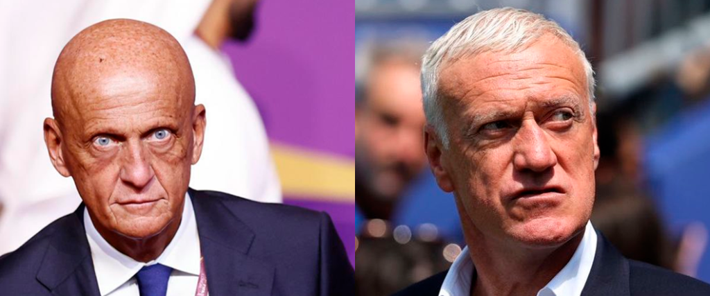 El jefe de arbitraje, Pierluigi Collina, respondió a las críticas del seleccionador Didier Deschamps.