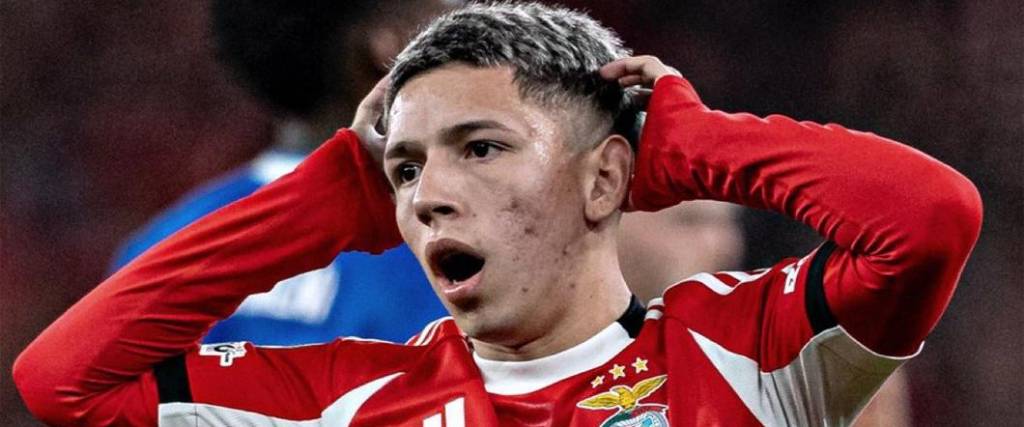 El argentino Gianluca Prestianni fue suspendido por la UEFA y no podrá jugar el duelo ante Real Madrid.