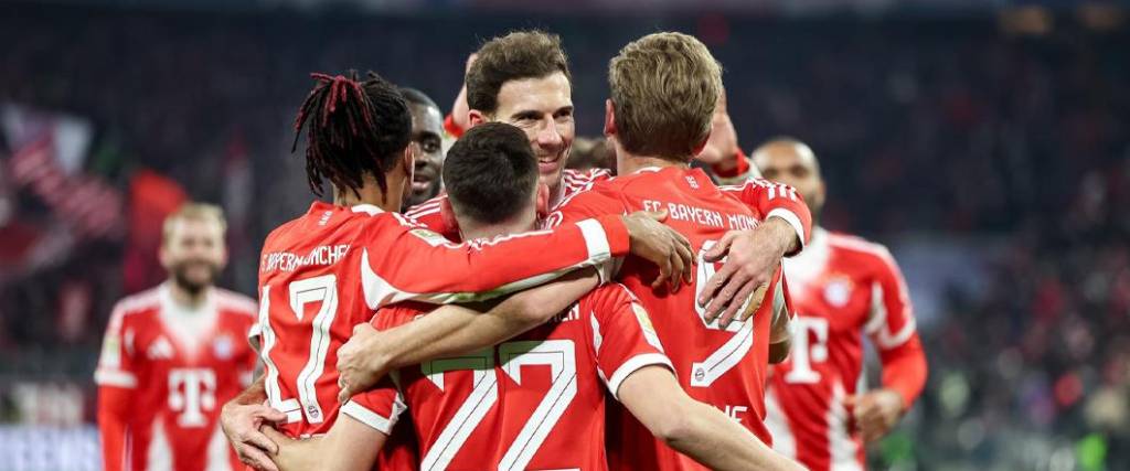 El conjunto bávaro logró una victoria por goleada para dar un paso importante hacia el título de Bundesliga.