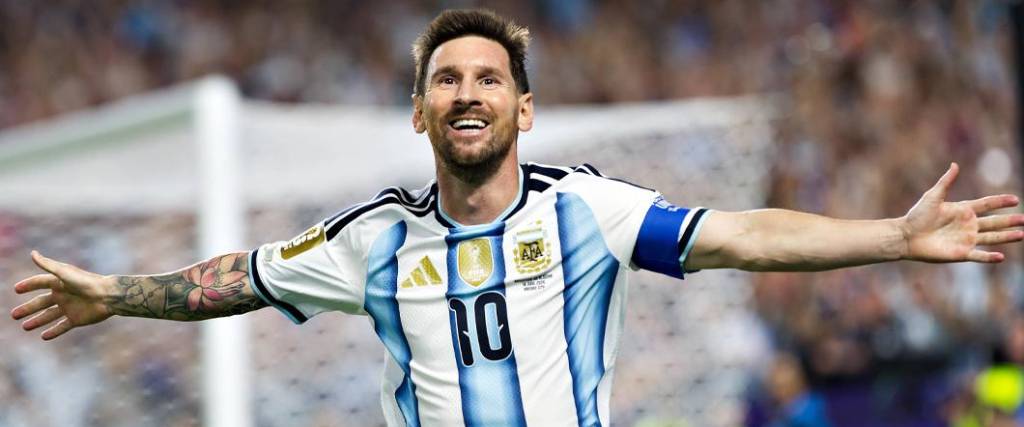 El delantero argentino lidera la tabla de goleadores históricos del Mundial tras anotar un tanto ante Austria.