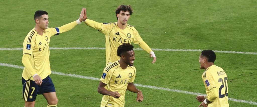 Cristiano Ronaldo no marcó goles, pero sí repartió asistencias en la victoria de Al-Nassr en la Copa AFC.