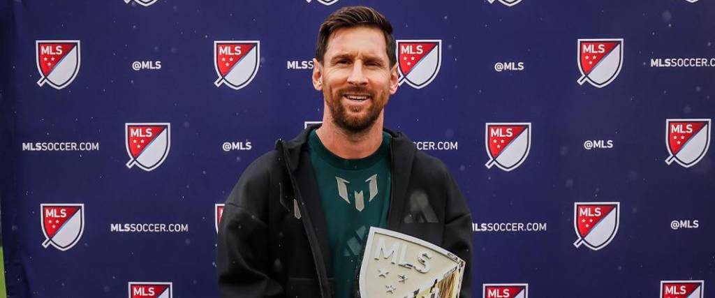 El astro argentino recibió el premio al MVP de la MLS por segundo año consecutivo.