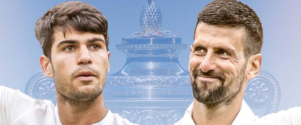 El tenista español y el serbio volverán a disputar la final de Wimbledon, como sucedió en el año 2023.