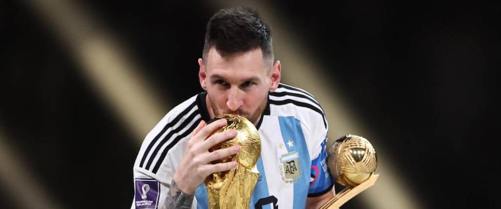 El astro argentino se coronó campeón del mundo en el torneo de Catar en 2022 tras una brillante actuación.