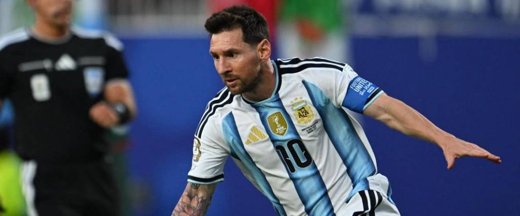Lionel Messi anotó el primer tanto de la selección Argentina en el Mundial 2026 con un golazo.
