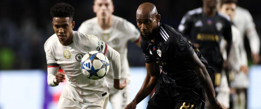 El joven brasileño marcó el primer tanto para el equipo londinense en su visita al Qarabag de Azerbaiyán.