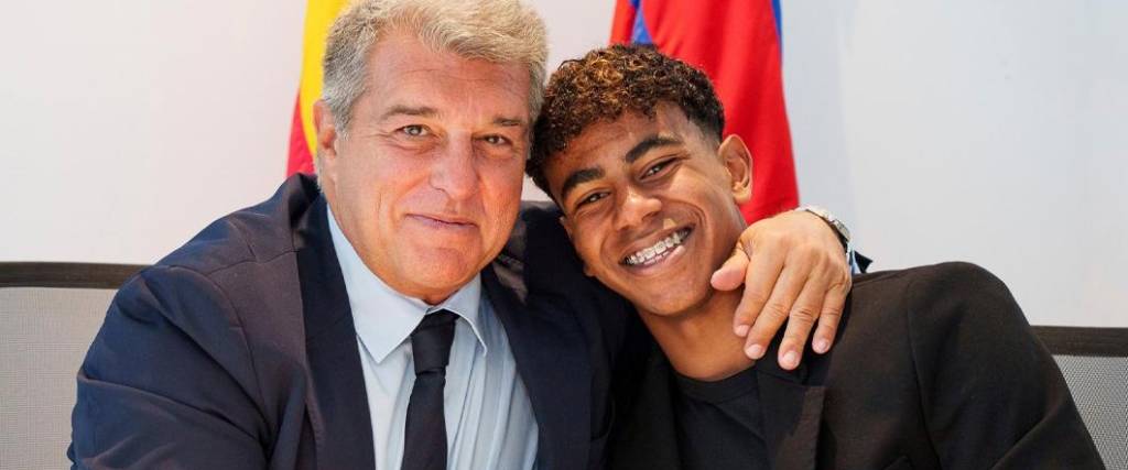 Joan Laporta manifestó que el Barcelona rechazó una oferta de 250 millones del PSG por Lamine Yamal.