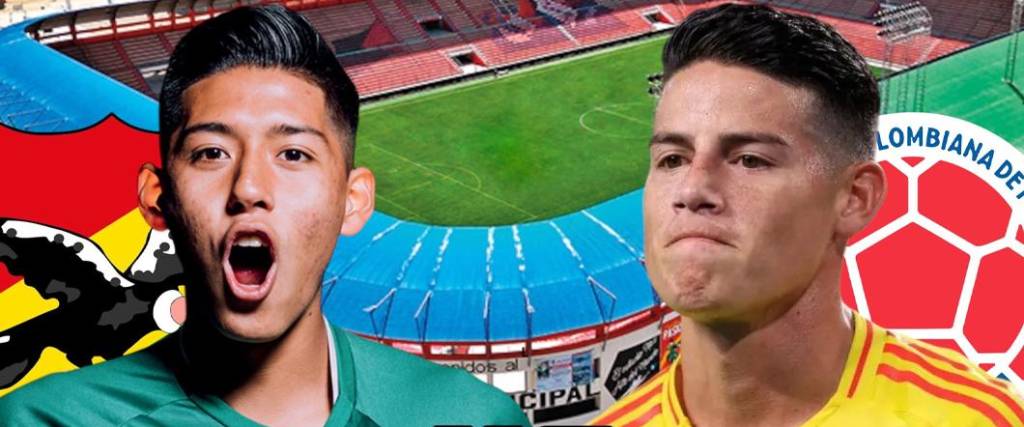 Ramiro Vaca y James Rodríguez son los jugadores que arman juego en ambas selecciones.