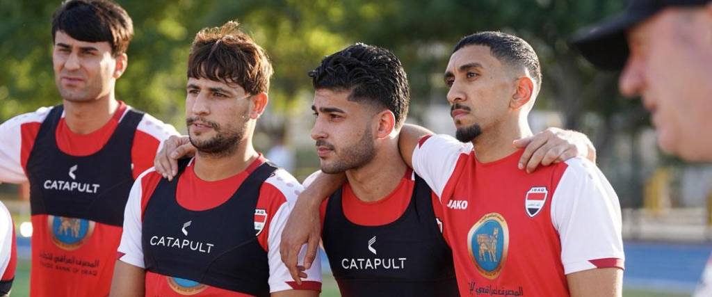 Los jugadores de Irak están trabajando en la parte mental por los conflictos bélicos en Medio Oriente.