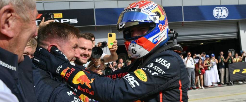 El piloto neerlandés puso fin a una racha de victorias del equipo McLaren con su triunfo en Italia.