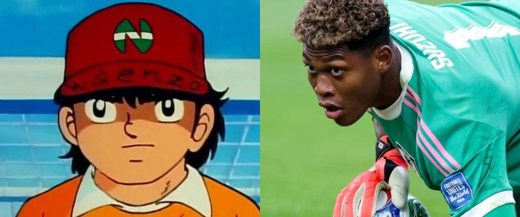 El portero japonés emuló las atajadas del popular Benji Price, de Los Supercampeones.