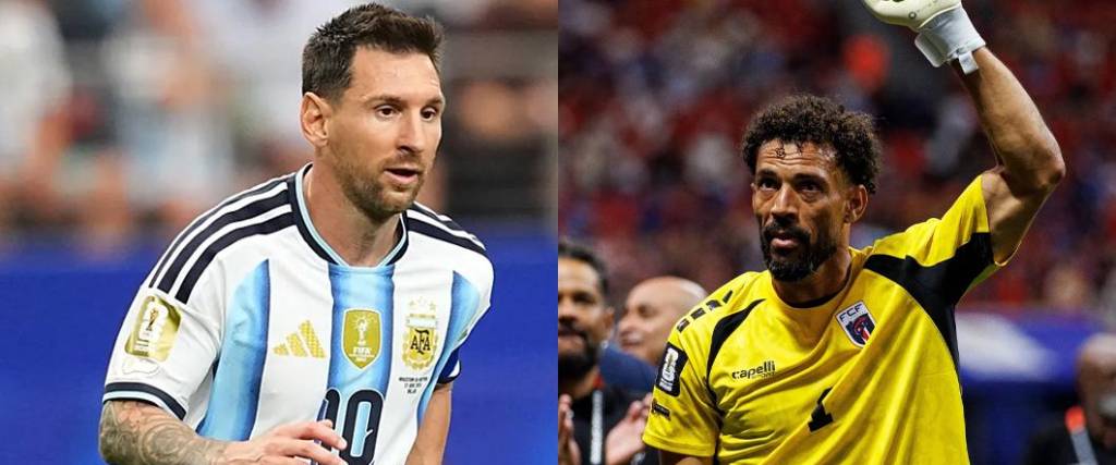 Messi y Vozinha estarán cara a cara en el duelo entre Argentina y Cabo Verde en Miami.