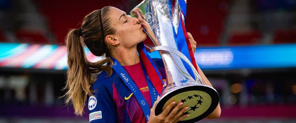 La futbolista española, de 32 años, decidió marcharse del equipo azulgrana tras ganar la Champions League.