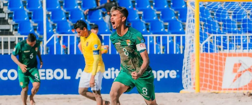 El equipo nacional obtuvo su primera victoria en la Copa América 2025 de fútbol playa tras vencer a Ecuador.