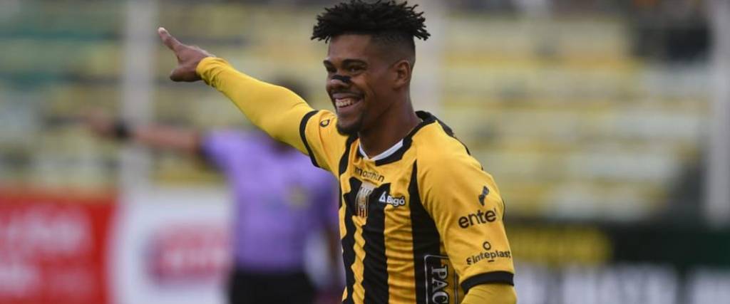 El dominicano Carlos Ventura marcó el empate parcial del conjunto aurinegro en el duelo ante ABB.
