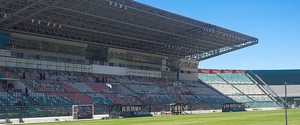El estadio Tahuichi está prácticamente listo para el compromiso amistoso entre Bolivia y México.