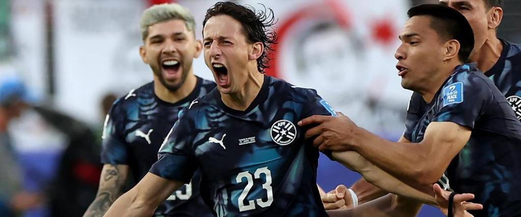 Con un tanto de Matías Galarza, la selección paraguaya logró su primer triunfo en la Copa del Mundo.