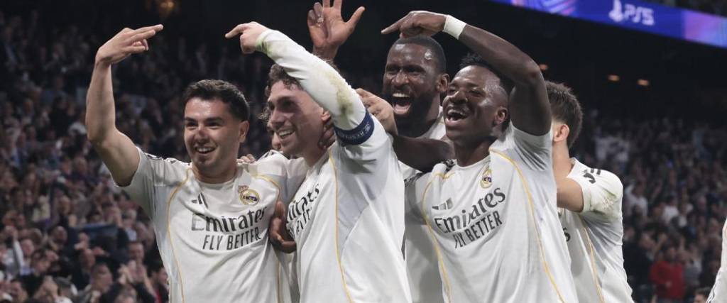 El equipo español sacó ventaja de tres goles en el duelo de ida disputado en el estadio Santiago Bernabéu.