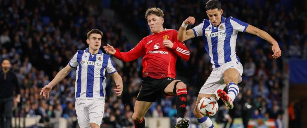 El duelo entre españoles e ingleses terminó igualado 1-1 en el Reale Arena. La vuelta será en Old Trafford.