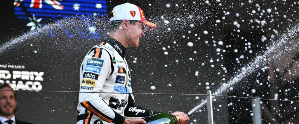 El británico Lando Norris ganó por primera vez el Gran Premio de Mónaco.