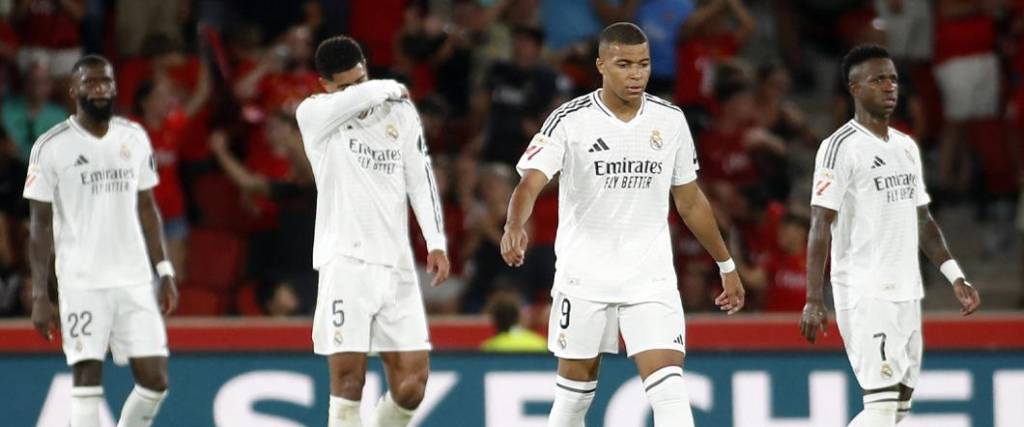 El equipo merengue igualó 1-1 en su visita a Mallorca, donde Mbappé no pudo anotar con la camiseta blanca.