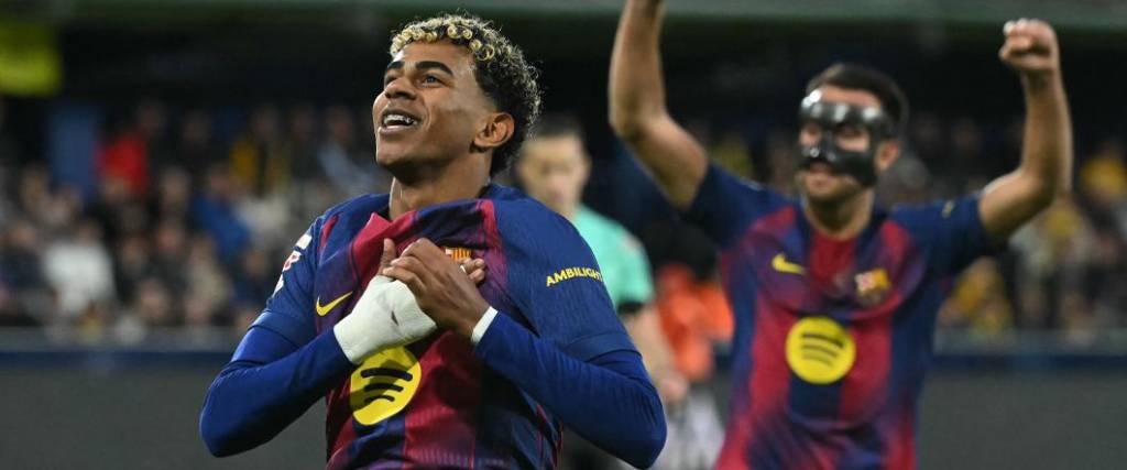 El joven delantero, Lamine Yamal, marcó un gol en la victoria del conjunto azulgrana ante Villarreal.