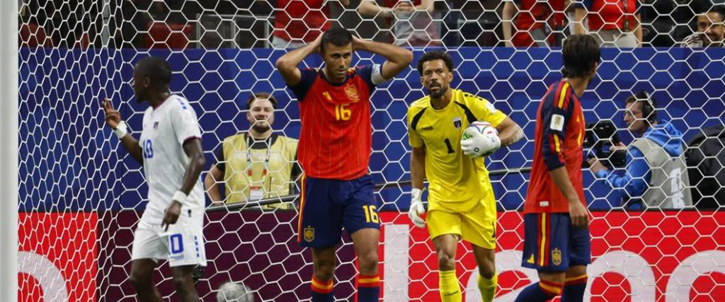 La selección española no pudo conseguir una victoria en su primer partido en la Copa del Mundo.
