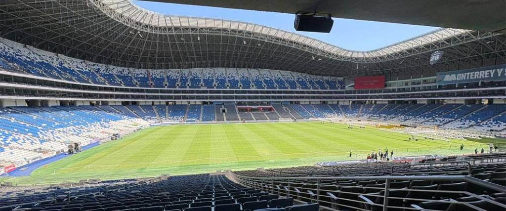 El ‘Gigante de Acero’ es uno de los tres estadios de México que albergará la Copa del Mundo en México.