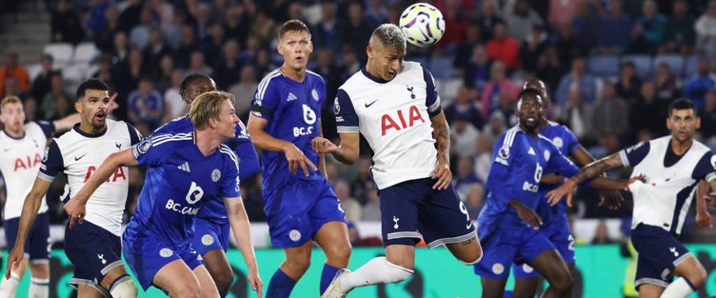 Tottenham no pudo llevarse la victoria en su visita al Leicester, que volvió a disputar un partido de Premier.