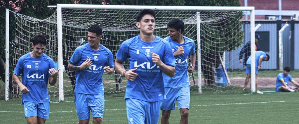 El equipo celeste se encuentra en plena pretemporada 