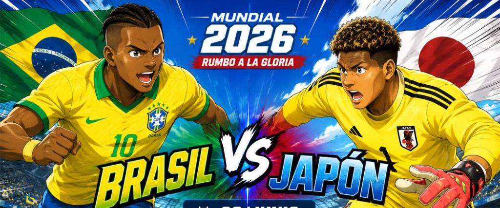 La selección brasileña enfrentará a Japón desde las 13:00 con transmisión de Unitel.