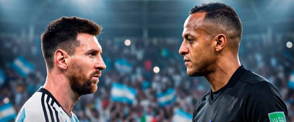 Messi tiene un historial de triunfos casi perfecto cuando le tocó ser dirigido por el árbitro Ismail Elfath.