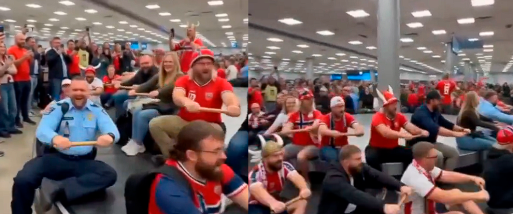 Aficionados se despidieron del torneo con una escena que conquistó las redes sociales