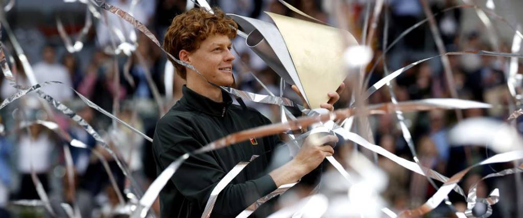 El italiano se convirtió en el primer tenista en ganar cinco torneos Masters 1000 de forma consecutiva.