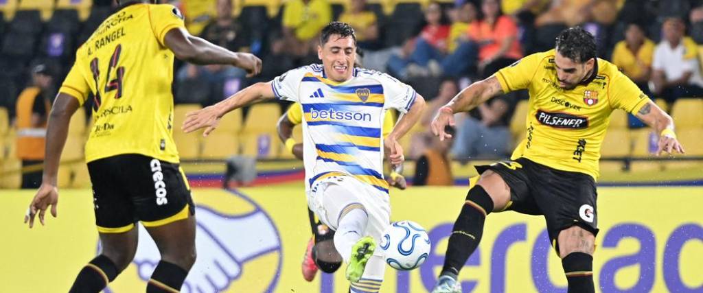 El equipo ecuatoriano logró su primera victoria en la Copa Libertadores tras vencer a Boca en Guayaquil.