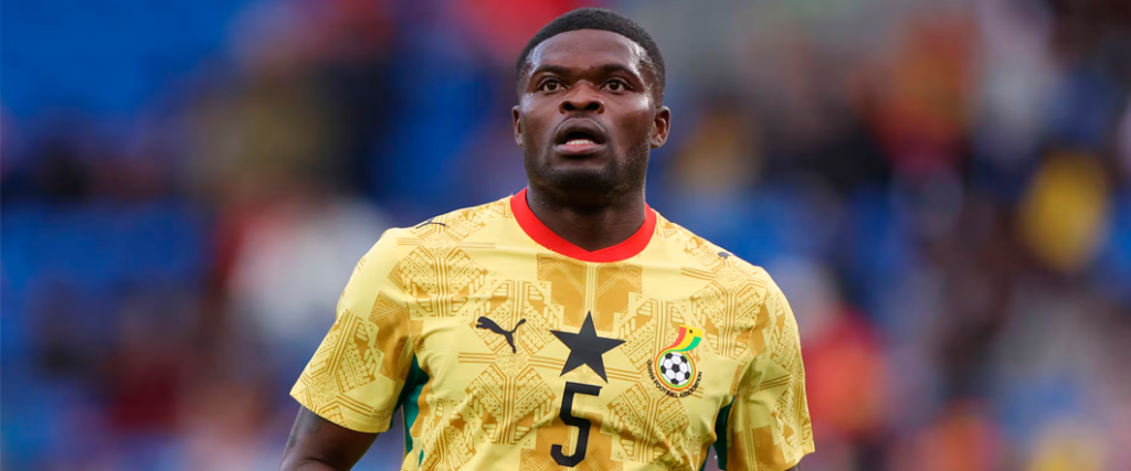 Jugador Ghanes se perderá el debut de su selección contra Panamá