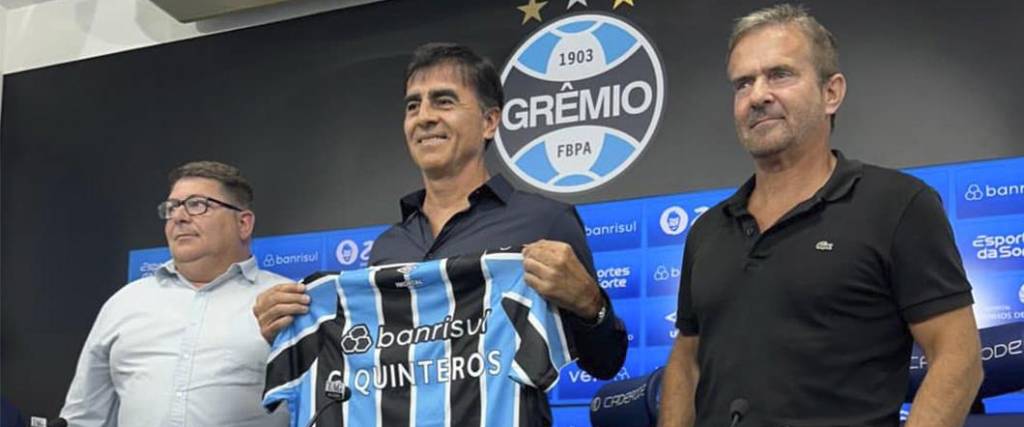 Quinteros llega a Gremio tras ser campeón con Vélez en Argentina