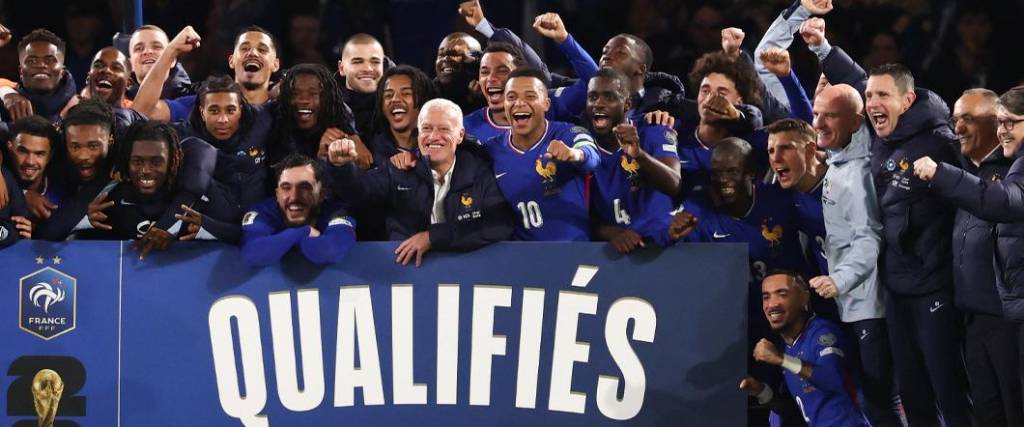 La selección francesa logró su boleto para el próximo Mundial gracias a una goleada 4-0 ante Ucrania.