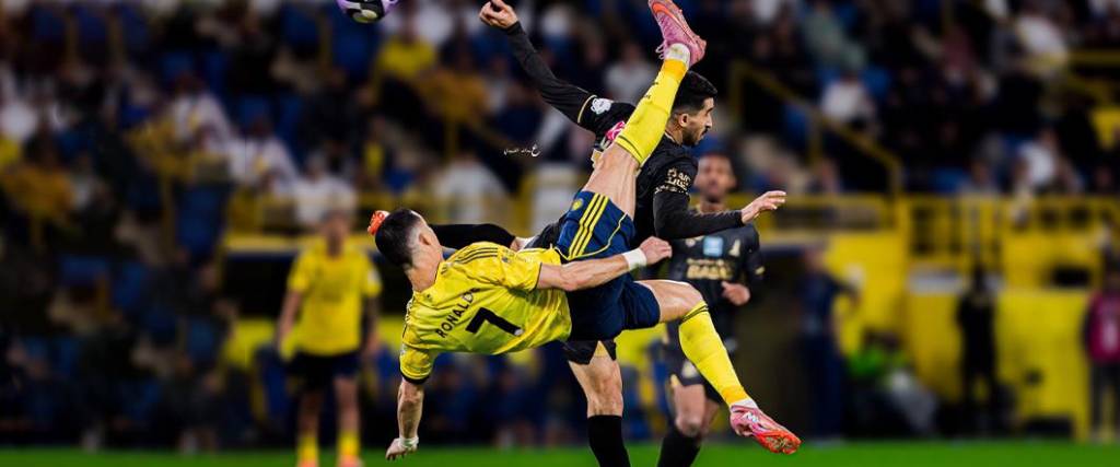 El astro portugués marcó un golazo que hizo recordar al que anotó en el duelo entre Real Madrid y Juventus.