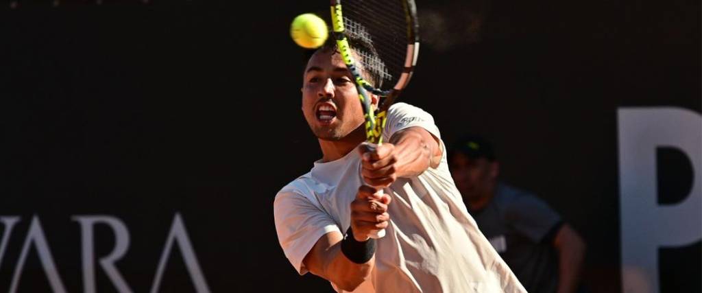 El tenista boliviano quedó eliminado en octavos de final del San Marino Open tras una lesión.