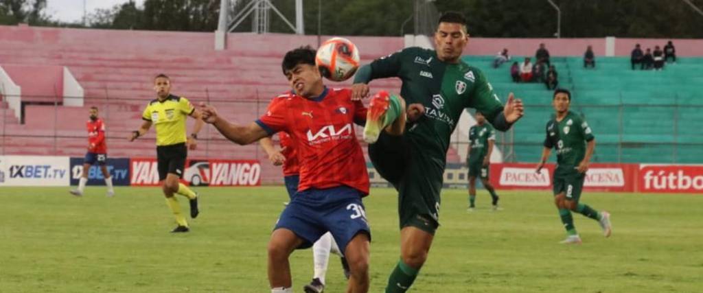 El equipo tarijeño logró una victoria por 6-1 en el estadio IV Centenario de Tarija ante un pobre Wilstermann.