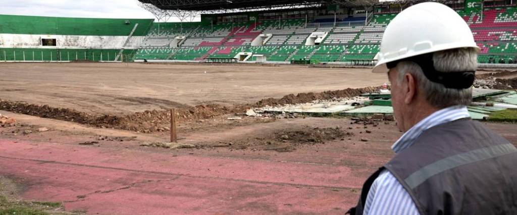 El estadio Tahuichi de Santa Cruz perdió la sede de la final de la Copa Sudamericana por demoras en obras.