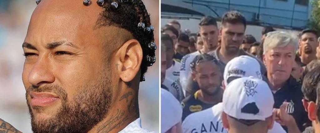 El astro brasileño se retiró entre lágrimas tras la histórica goleada que sufrió Santos ante Vasco da Gama.