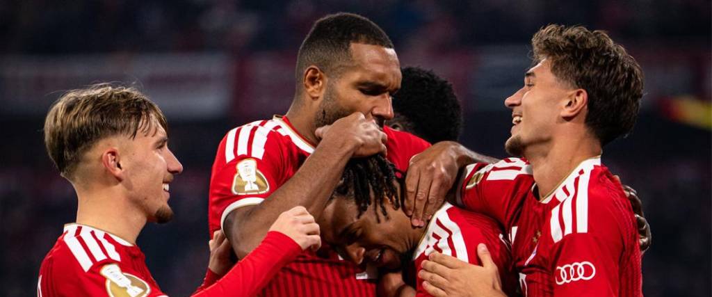 El equipo bávaro se impuso por 6-1 para avanzar de ronda en el primera fase de la Copa de Alemania.